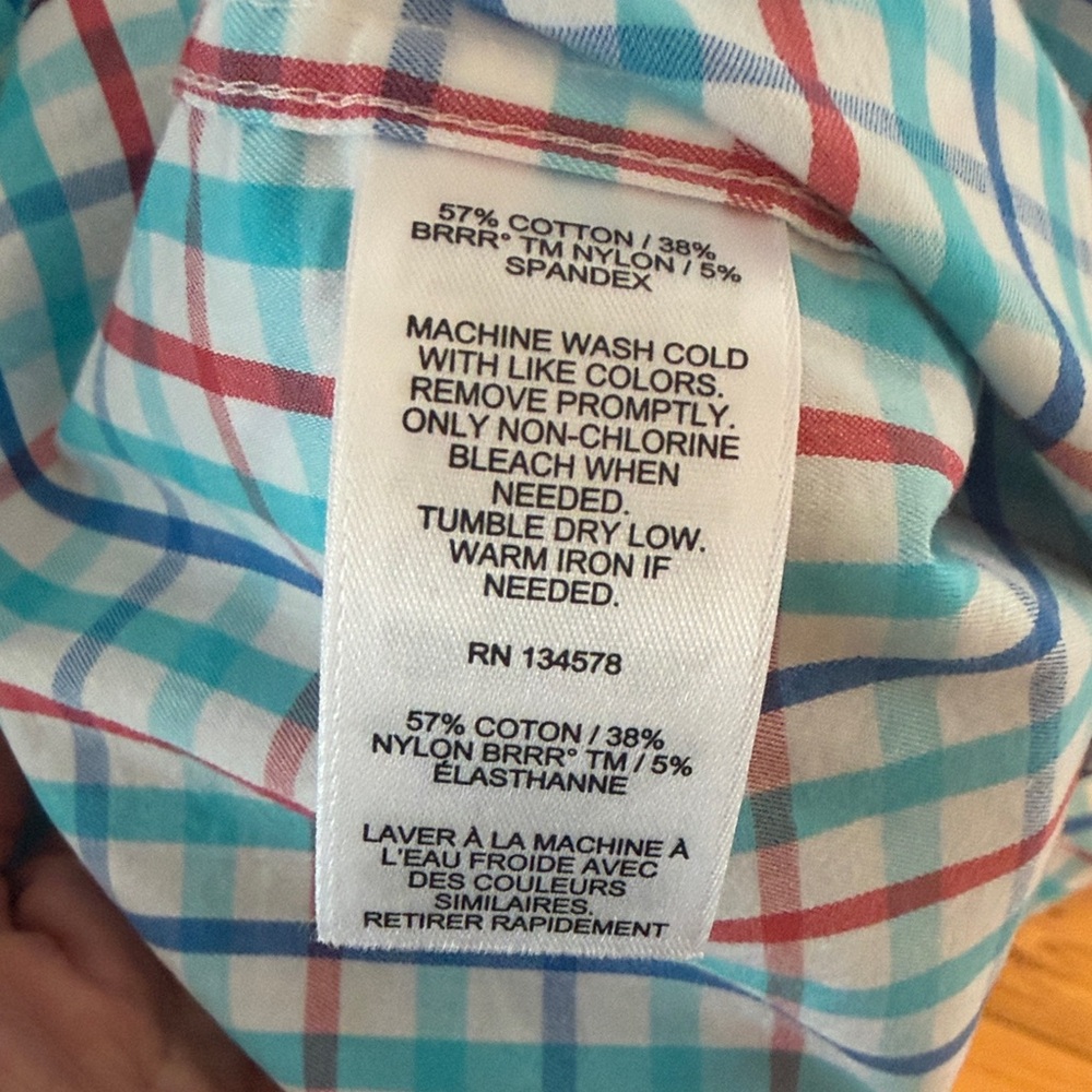 Vineyard Vines Boys On The Go Performance Shirt - Picture 4 of 5
